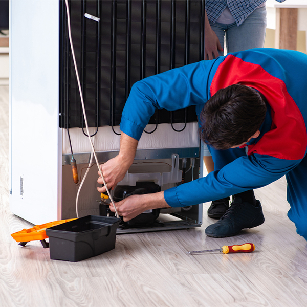 how much do you charge for refrigerator repair services in Nickerson Nebraska